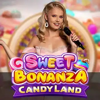 Sweet Bonanza CandyLand by Pragmatic Play, showcased at wildrobin-netherlands.nl – game logo
