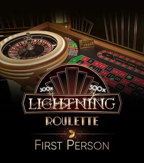 Enjoy First Person Lightning Roulette by Evolution – logo hosted on wildrobin-netherlands.nl