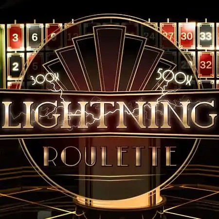 Lightning Roulette logo – Live Dealer by Evolution at Wild Robin Casino